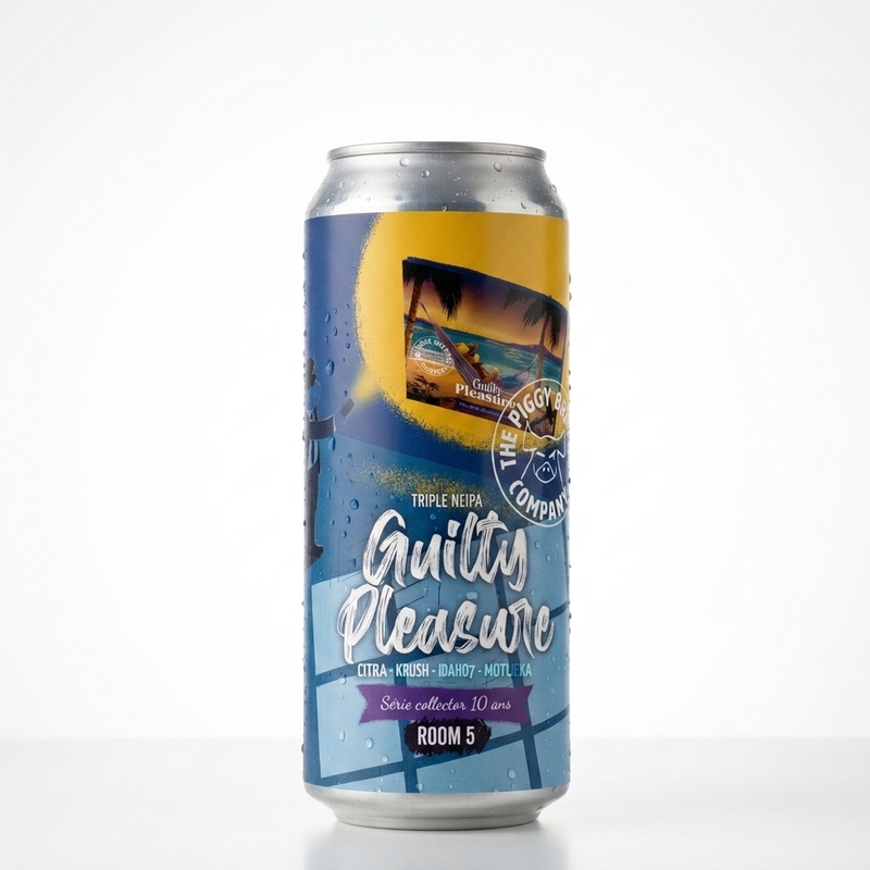 Guilty Pleasure - The Piggy Brewing Company IPA - Triple New England / Hazy 440ml - 2