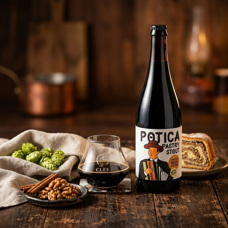 Potica - Clef Brewery Stout - Imperial / Double Pastry 750ml - 2
