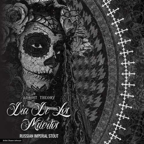 Dia De Los Muertos (Ghost: MUERTOS) - Adroit Theory Stout - Russian Imperial 473ml - 1
