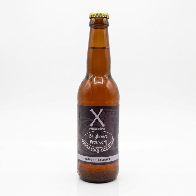 X BA Cachaca - Berghoeve Brouwerij Pilsner - Imperial / Double 330ml - 2