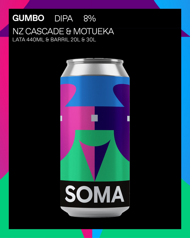 Gumbo - SOMA Beer IPA - Imperial / Double New England / Hazy 440ml - 1