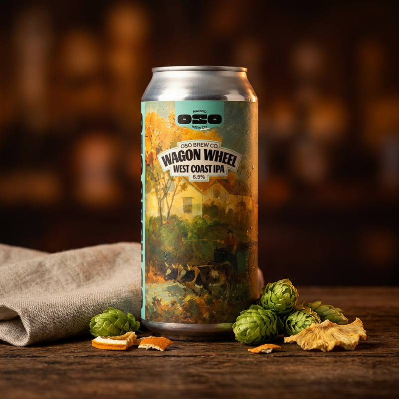 Wagon Wheel - Oso Brew Co IPA - American 440ml - 2