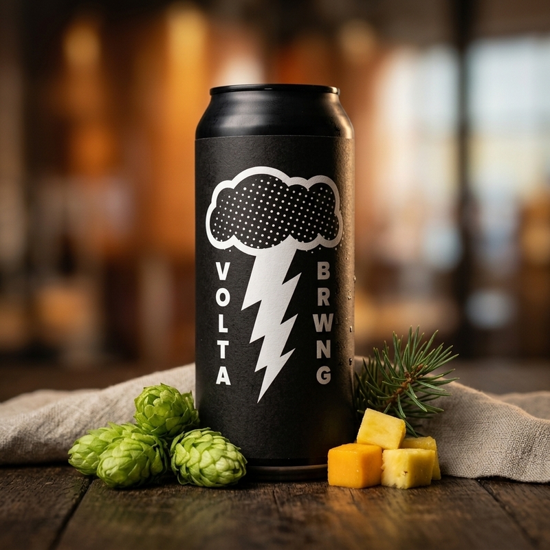 BLUE BANANA BLUEBERRY SMOOOOTHIE SOUR - Volta Brwng Sour - Smoothie / Pastry 330ml - 1