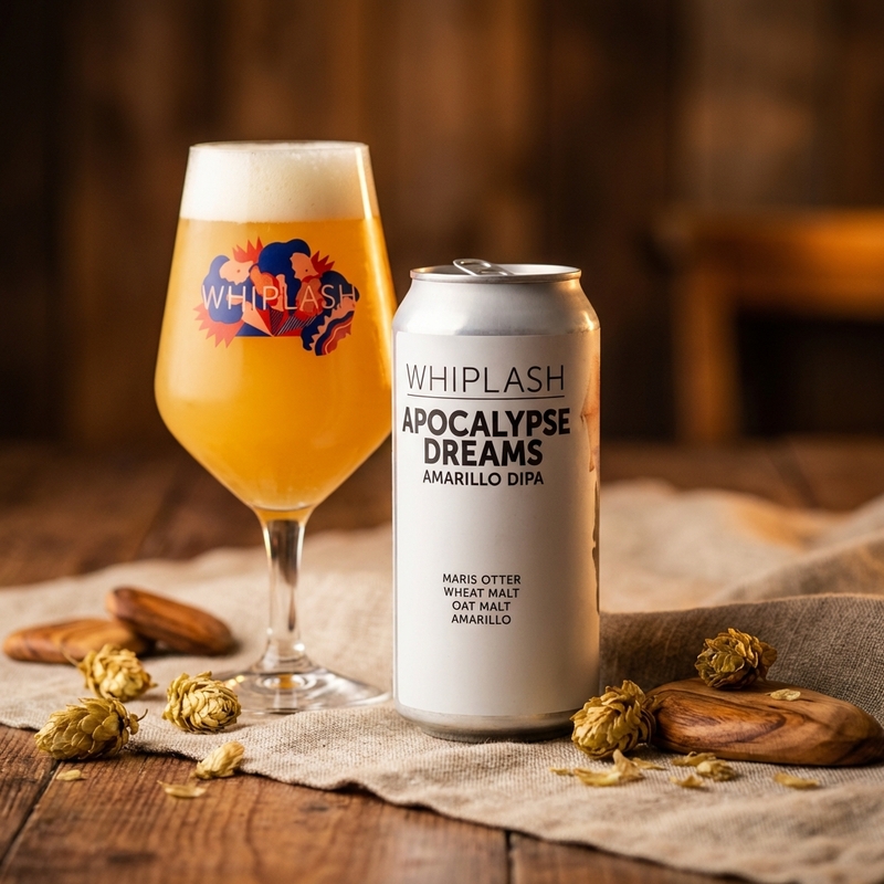 Apocalypse Dreams - Whiplash IPA - Imperial / Double New England / Hazy 440ml - 1