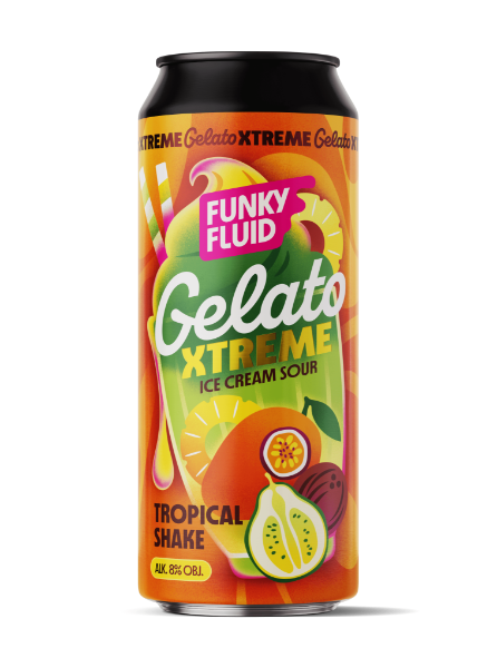 Gelato XTREME: Tropical Shake - Funky Fluid Sour - Smoothie / Pastry 500ml - 1