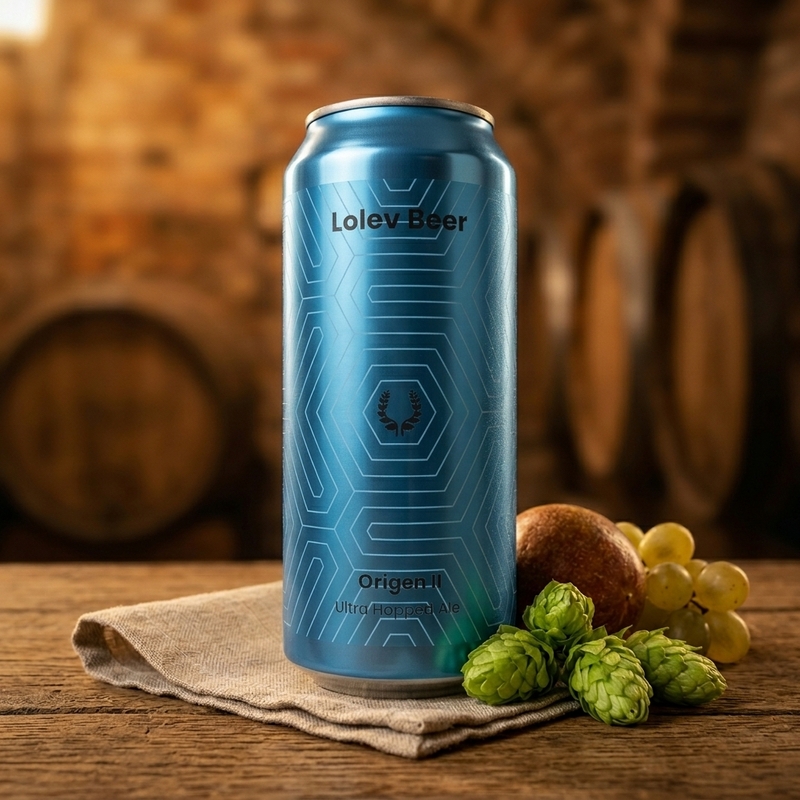 Origen II - Lolev Beer IPA - Imperial / Double New England / Hazy 473ml - 1