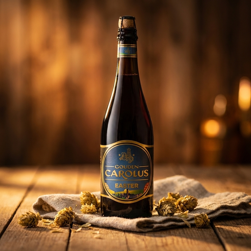 Gouden Carolus Easter 2025 - Brouwerij Het Anker Belgian Strong Golden Ale 750ml - 1