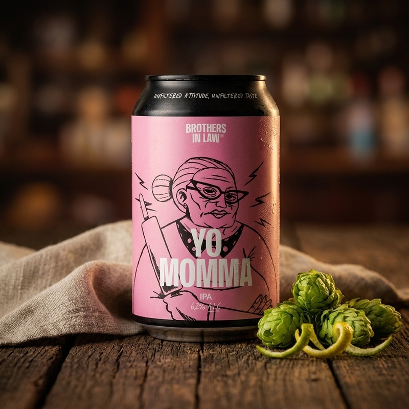 Yo Momma - Brothers In Law Brewing IPA - American 330ml - 1