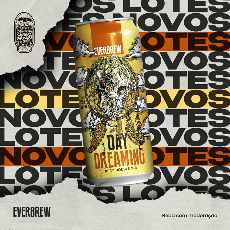 Day Dreaming - Cervejaria EverBrew IPA - Imperial / Double New England / Hazy 473ml - 1