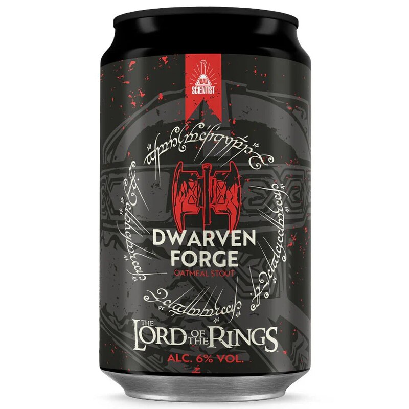 Lord of the Rings: Dwarven Forge - Mad Scientist Stout - Oatmeal 330ml - 1