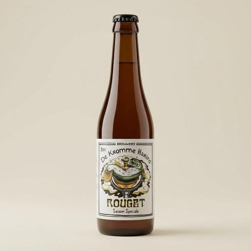 Rouget - De Kromme Haring Farmhouse Ale - Saison 330ml - 1