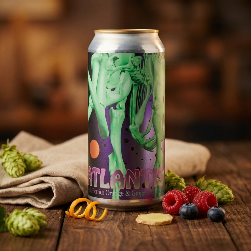 Atlantis - Elmeleven Sour - Smoothie / Pastry 440ml - 2