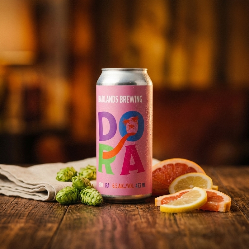 Dora #90 - Badlands IPA - New England / Hazy 473ml - 1