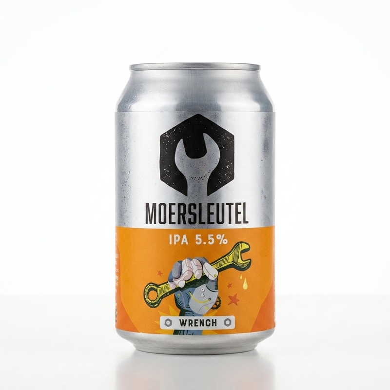Moersleutel Wrench IPA NA - Moersleutel Craft Brewery Non-Alcoholic Beer - IPA 330ml - 2
