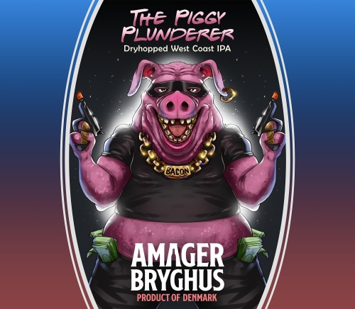 The Piggy Plunderer - Amager Bryghus IPA - American 440ml - 1