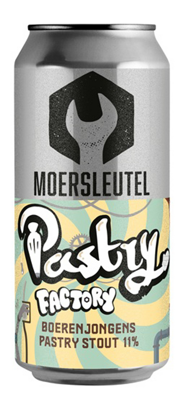 Pastry Factory: Boerenjongens - Moersleutel Craft Brewery Stout - Imperial / Double Pastry 440ml - 1