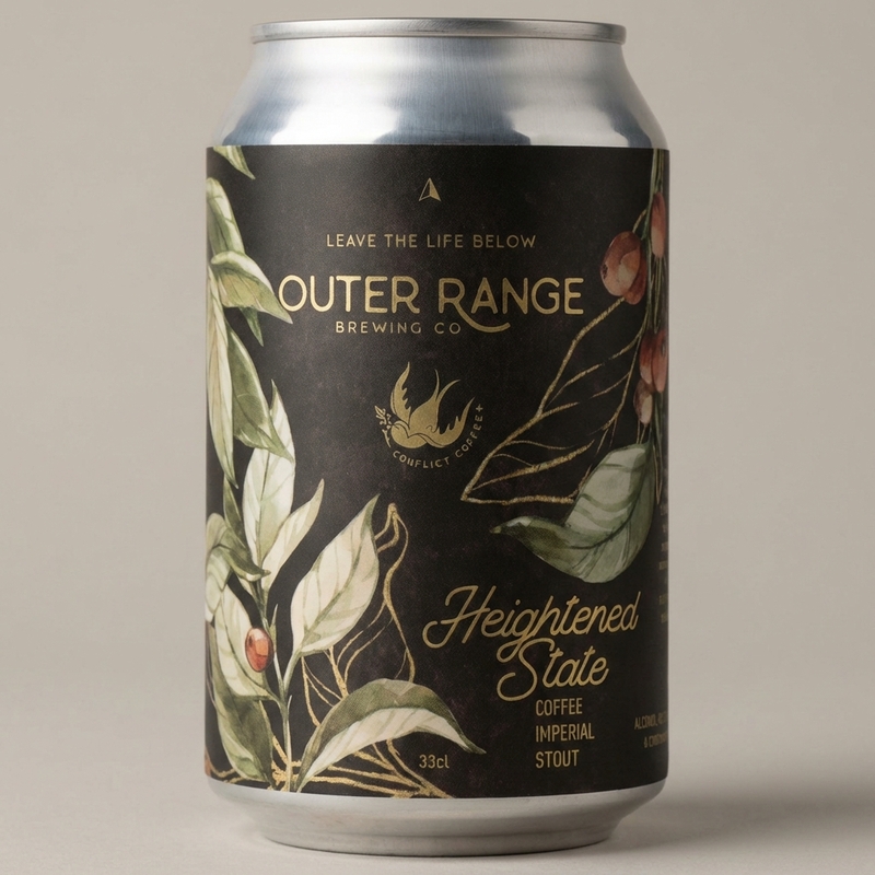 Heightened State - Outer Range Brewing Rockies/Alps Stout - Imperial / Double Coffee 330ml - 1
