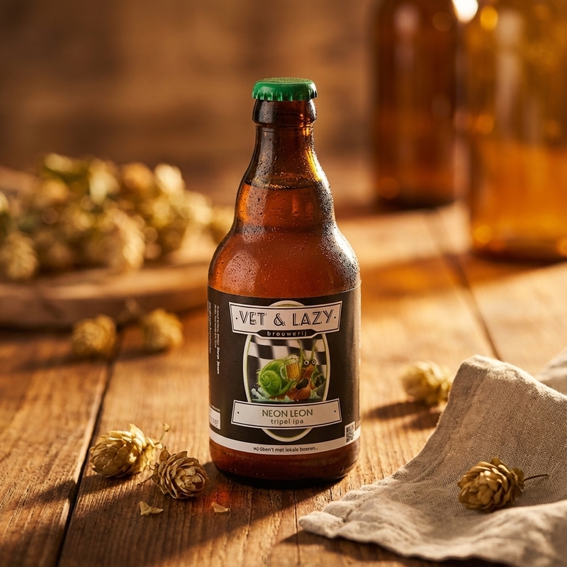 Neon Leon - Vet & Lazy IPA - Triple 330ml - 2