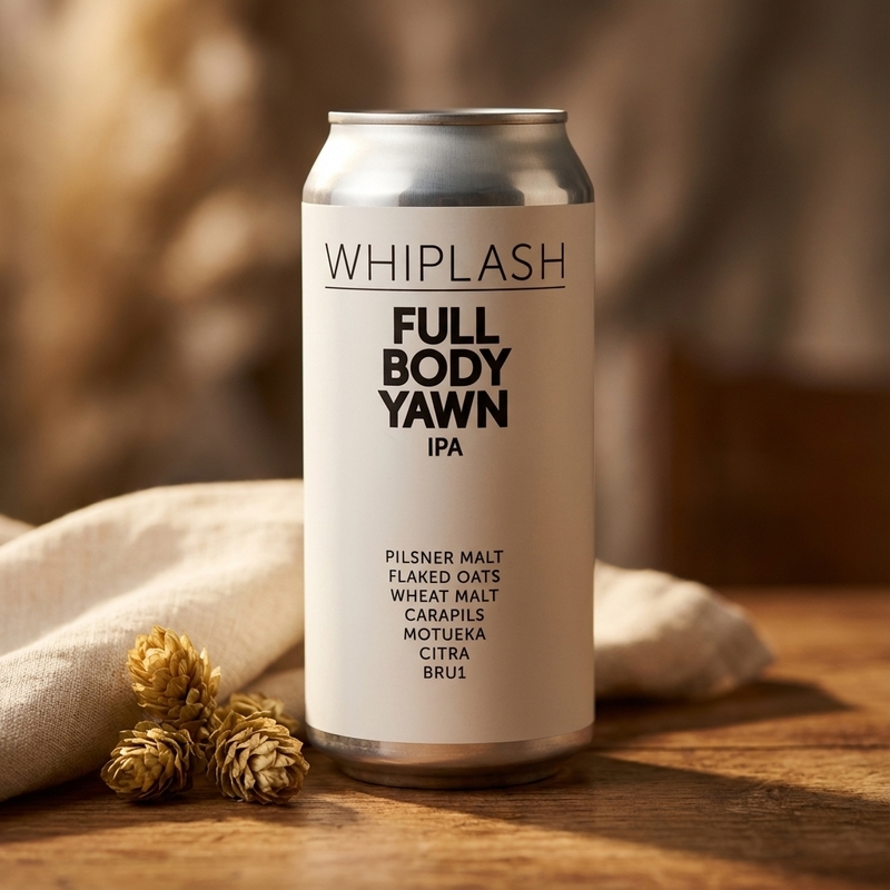 Full Body Yawn - Whiplash IPA - New England / Hazy 330ml - 2