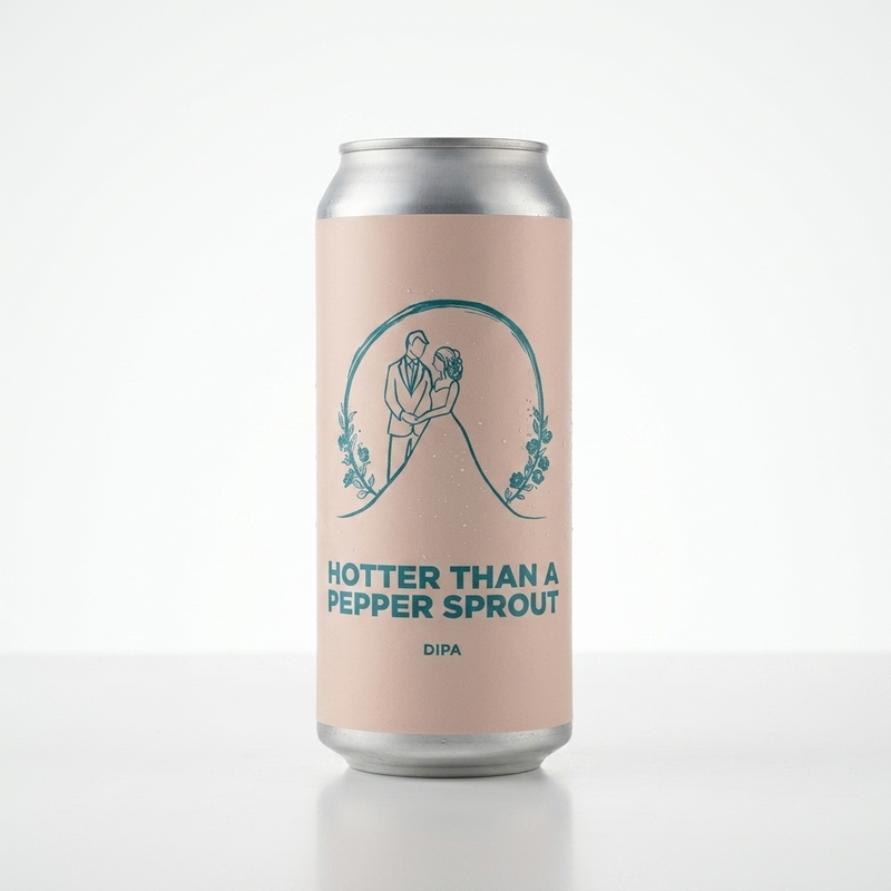 Hotter Then A Pepper Sprout - Pomona Island Brew Co. IPA - Imperial / Double New England / Hazy 440ml - 2