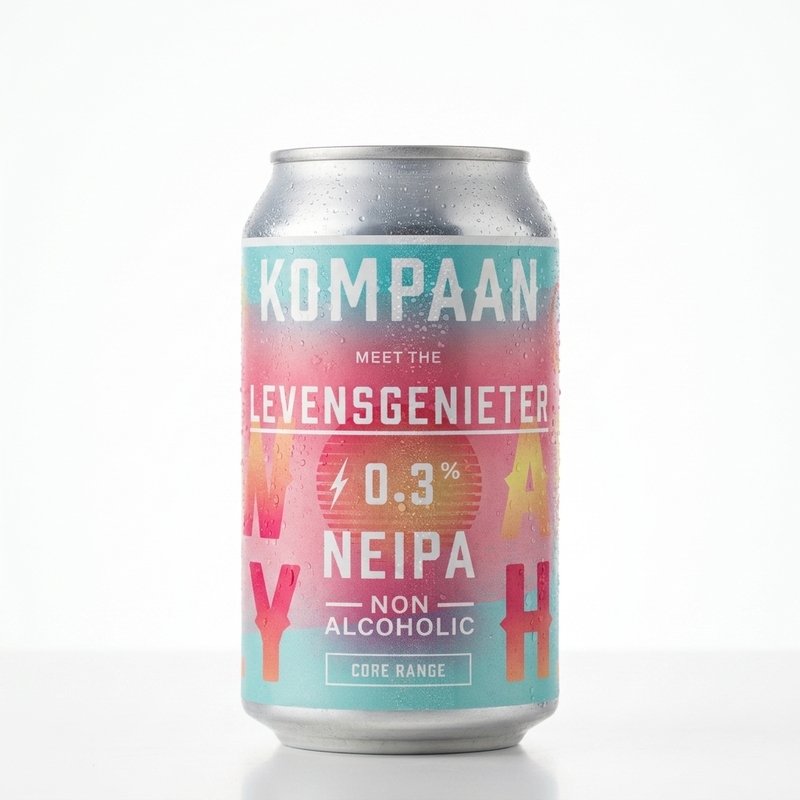 Levensgenieter - Kompaan Non-Alcoholic Beer - IPA 330ml - 2