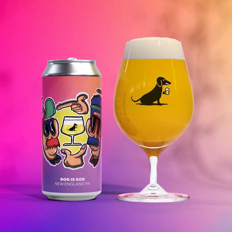 Dog Is God - Lieber Waldi IPA - New England / Hazy 440ml - 1