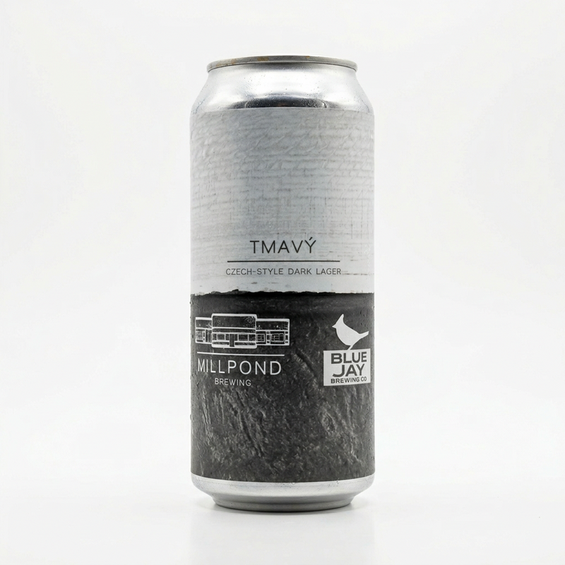 Tmavý (collab with Blue Jay) - Millpond Brewing Lager - Tmavé (Czech Dark) 473ml - 2