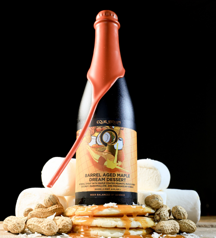 Barrel Aged Maple Dream Dessert - Equilibrium Brewery Stout - Imperial / Double Pastry 500ml - 1