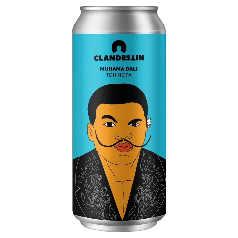 Muhama Dali - Clandestin Beer IPA - New England / Hazy 500ml - 1