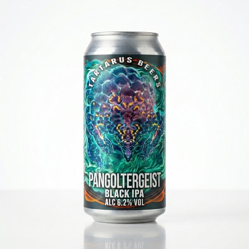 Pangoltergeist - Tartarus Beers IPA - Black / Cascadian Dark Ale 440ml - 1