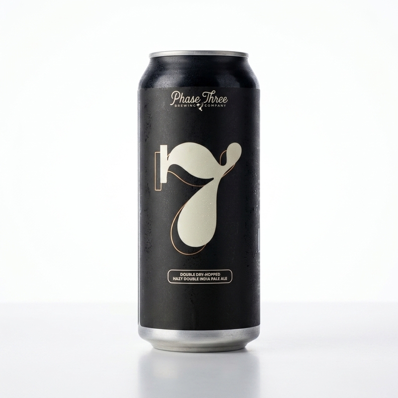 Seven! - Phase Three Brewing IPA - New England / Hazy 473ml - 2