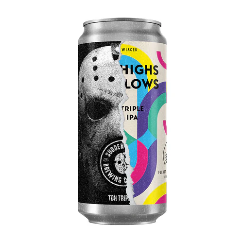 All Highs No Lows - Sudden Death Brewing Co. IPA - Triple New England / Hazy 440ml - 1