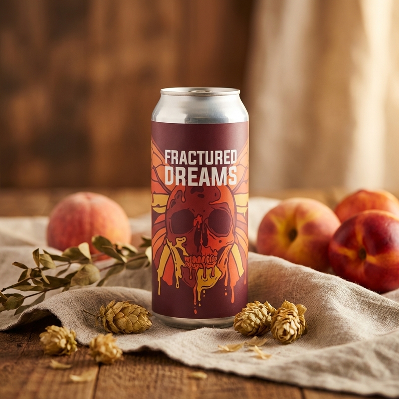 Fractured Dreams / Bad Bones - Counterpart Brewing IPA - Imperial / Double New England / Hazy 473ml - 2