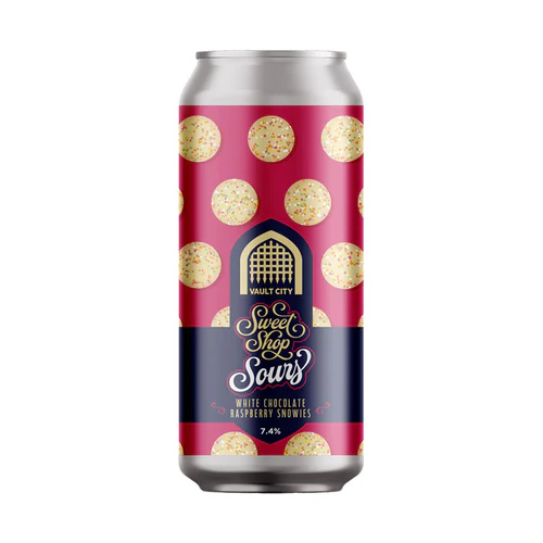 White Chocolate Raspberry Snowies - Vault City Brewing Sour - Fruited 440ml - 1