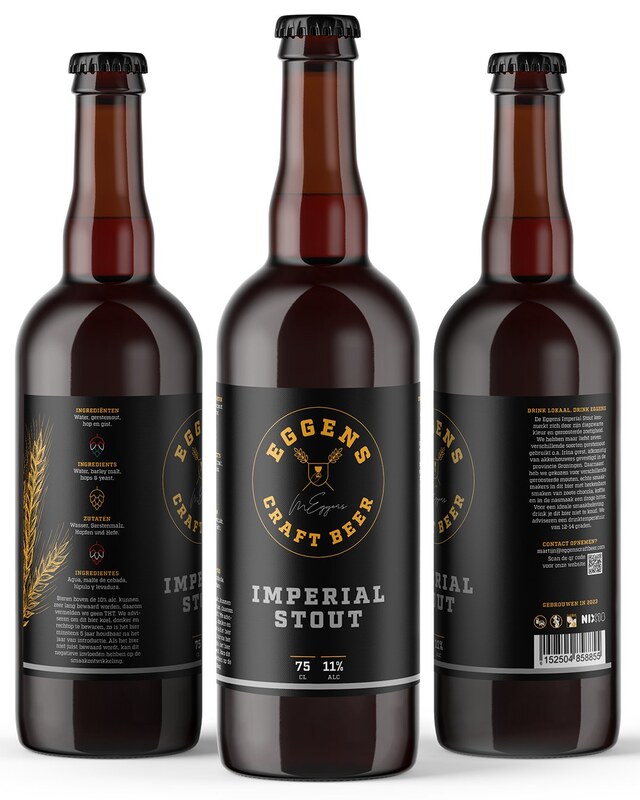 Eggens Imperial Stout 2023 - Eggens Stout - Imperial / Double 750ml - 1