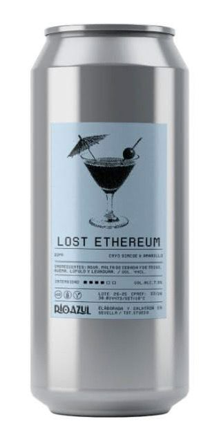 Lost Ethereum - RIOAZUL IPA - Imperial / Double New England / Hazy 440ml - 1