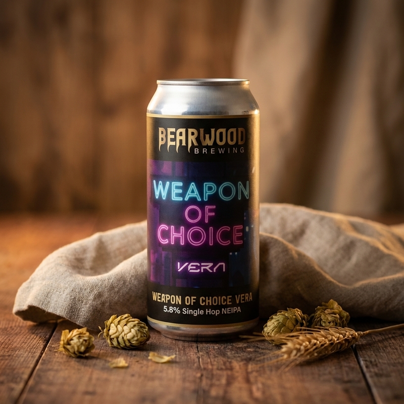 Weapons Of Choice Vera - Bearwood Brewing IPA - New England / Hazy 440ml - 2