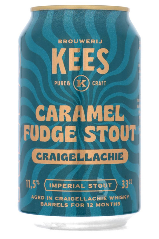 Caramel Fudge Stout – Craigellachie - Brouwerij Kees Stout - Imperial / Double 330ml - 1