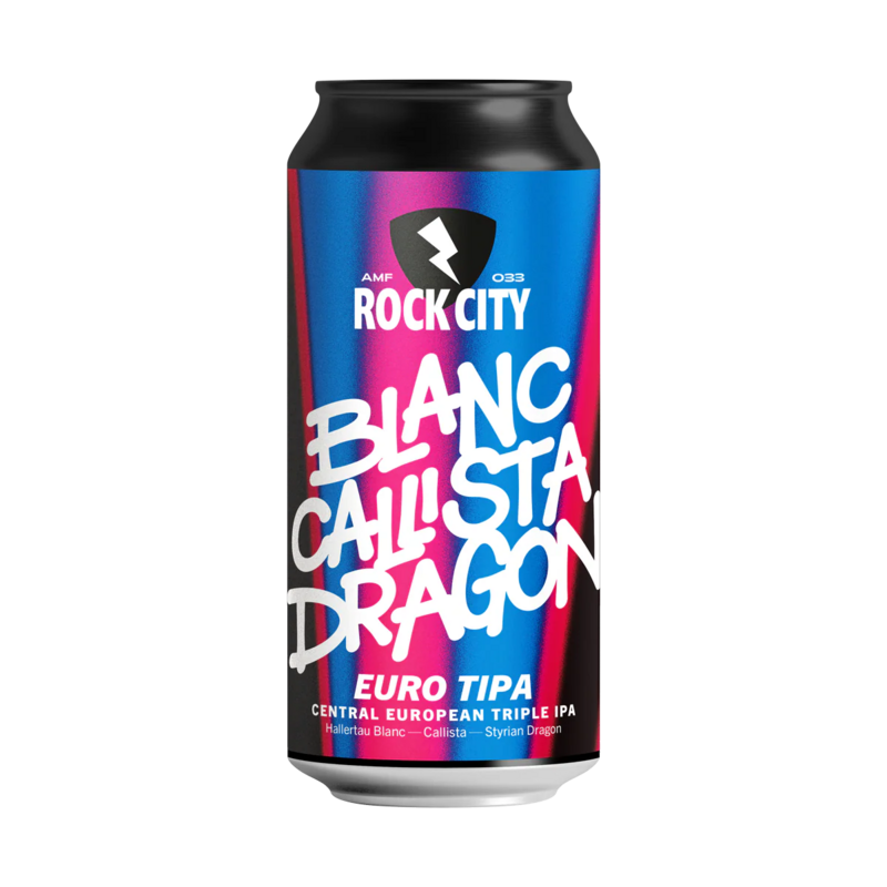 Euro Tipa - Rock City Brewing IPA - Triple New England / Hazy 440ml - 1