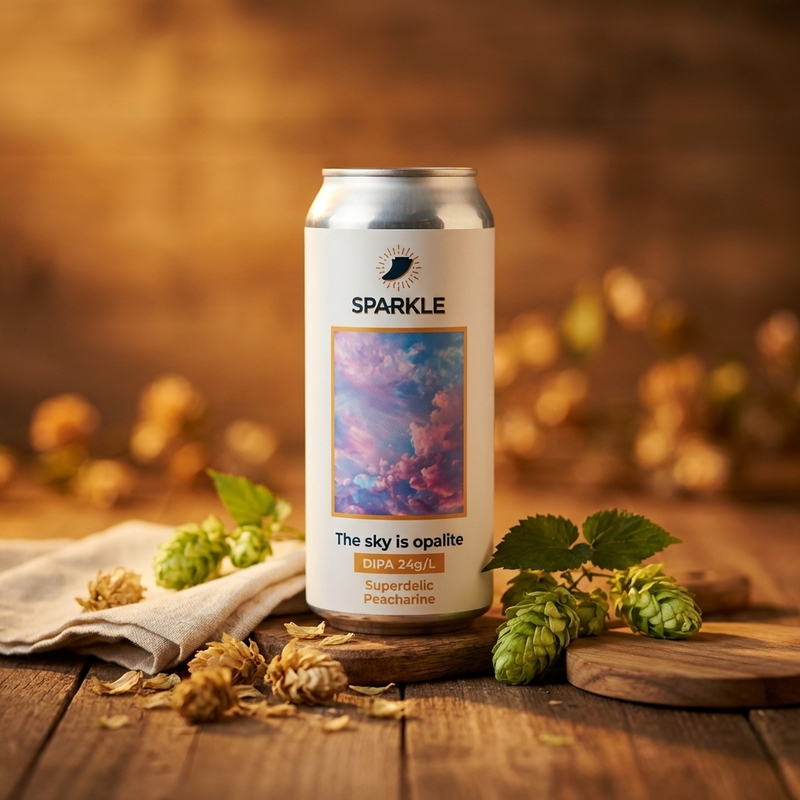 The Sky is Opalite - Sparkle ✨ IPA - Imperial / Double New England / Hazy 440ml - 1