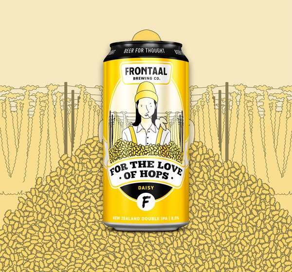 For The Love Of Hops 'Daisy' - Frontaal Brewing Co. IPA - New Zealand 440ml - 1