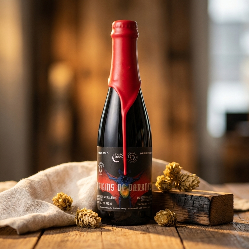 Origins of Darkness / Collective Arts - Third Moon Brewing Company Stout - Imperial / Double Coffee 375ml - 1