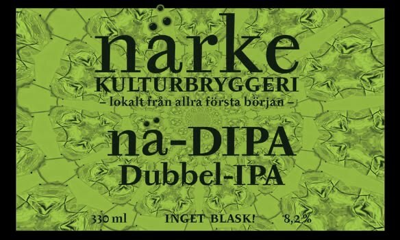 nä- DIPA Dubbel-IPA - Närke Kulturbryggeri IPA - Imperial / Double 330ml - 1