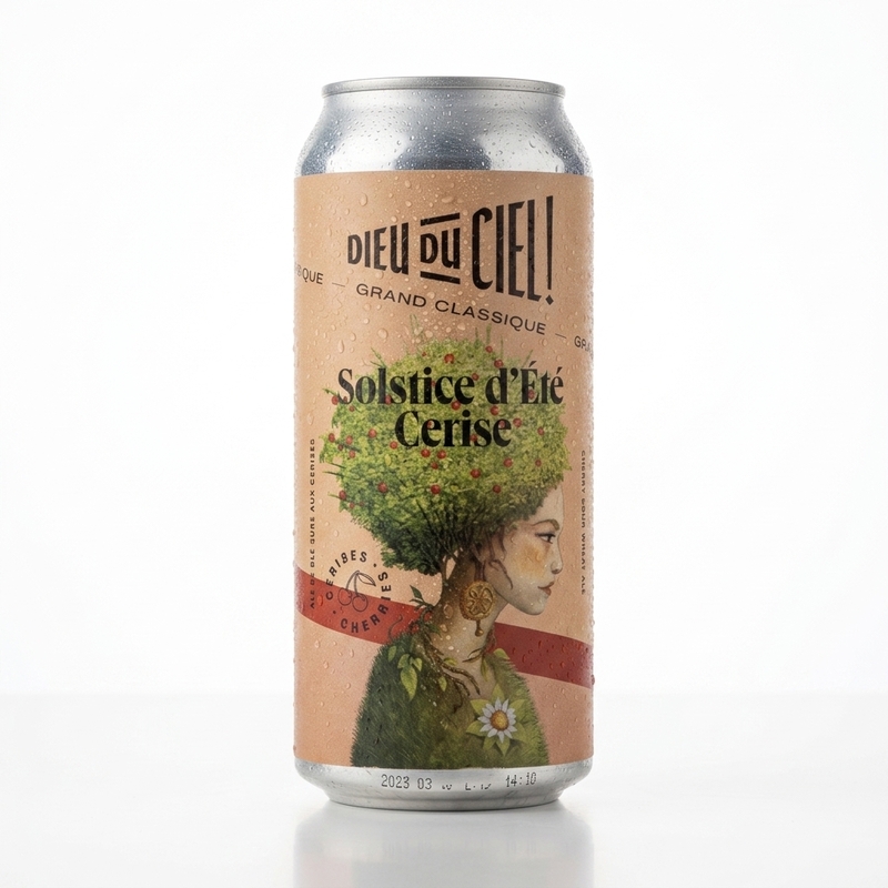 Solstice d'Eté Cerise - Brasserie Dieu du Ciel! Sour - Fruited 473ml - 2