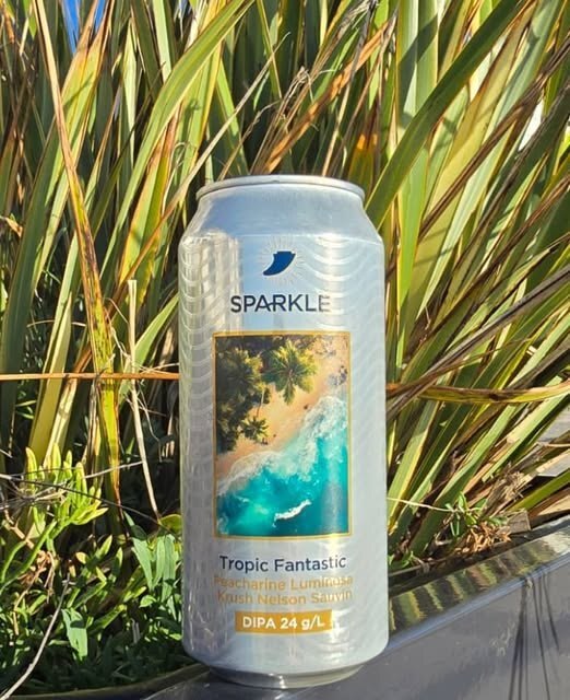 Tropic Fantastic - Sparkle ✨ IPA - Imperial / Double New England / Hazy 440ml - 1