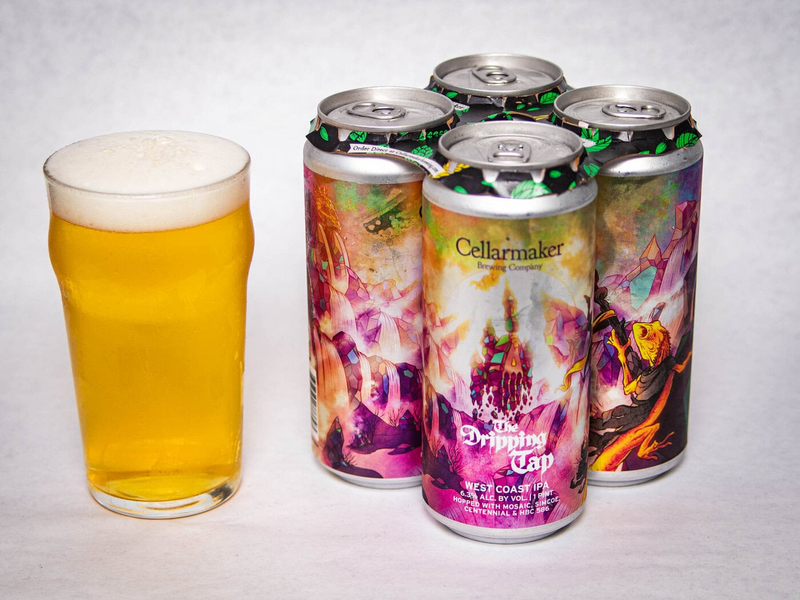 The Dripping Tap - Cellarmaker Brewing Company IPA - American 473ml - 1