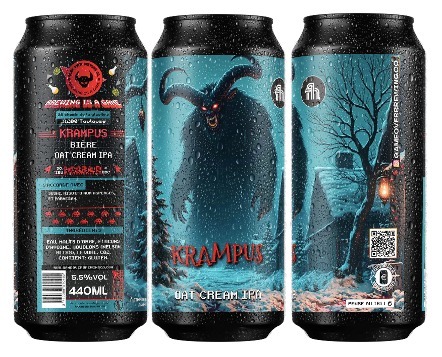 Krampus - Game Over Brewing Co. IPA - New England / Hazy 440ml - 1