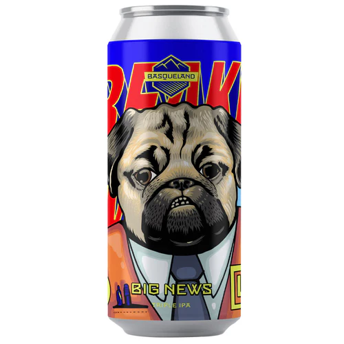 Big News - Basqueland Brewing IPA - Triple 440ml - 1