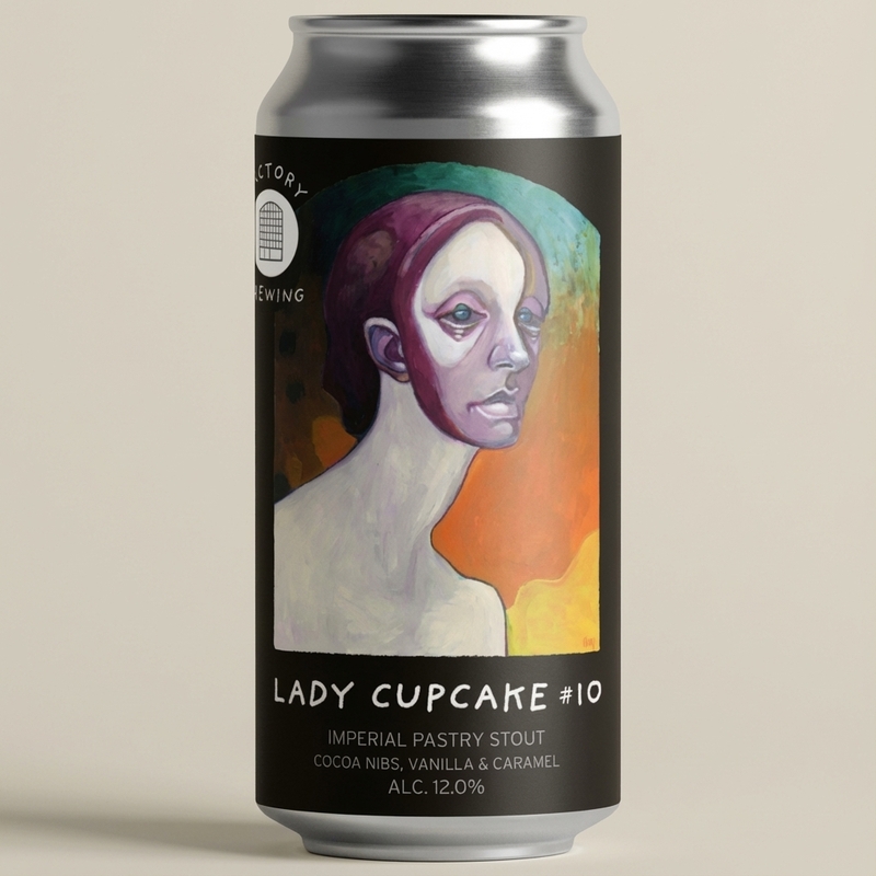 Lady Cupcake #10 - Factory Brewing Stout - Imperial / Double Pastry 440ml - 1