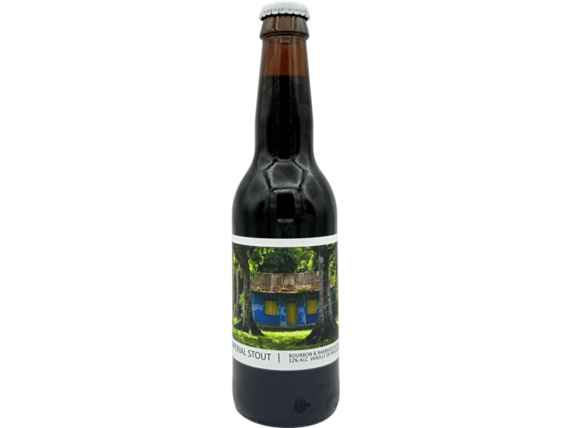 IMPERIAL STOUT - BOURBON & BARBADOS RUM B.A 16 Mois